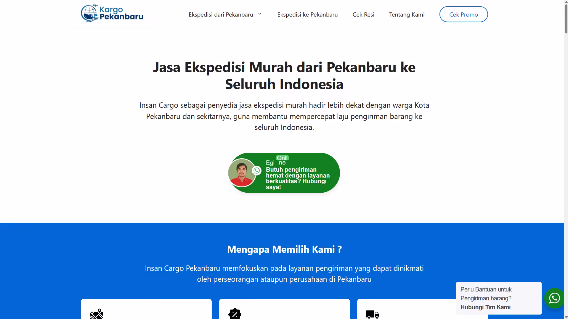 Portfolio Kargopekanbaru